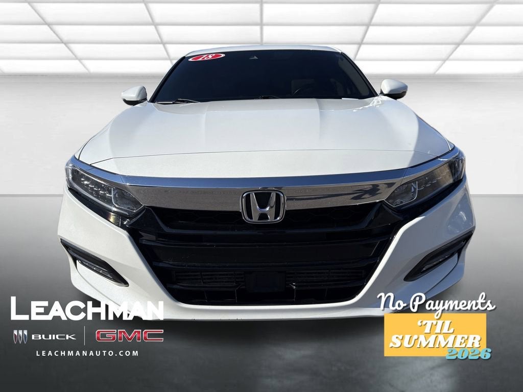 2018 Honda Accord Sedan EX-L 2.0T