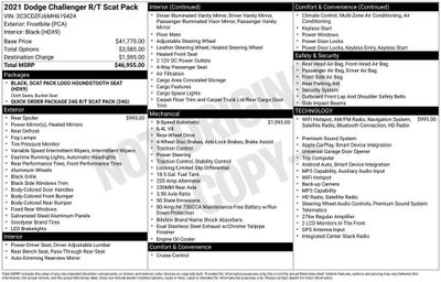 2021 Dodge Challenger R/T Scat Pack