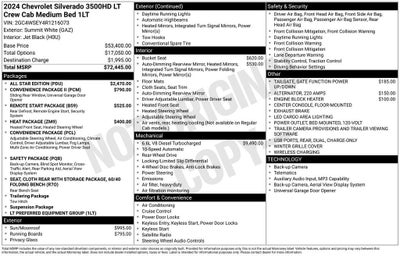 2024 Chevrolet Silverado 3500 HD LT