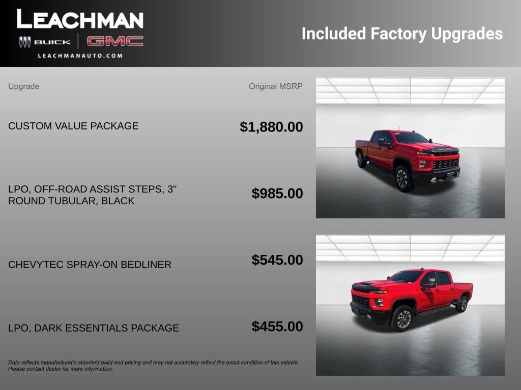 2022 Chevrolet Silverado 2500 HD Custom