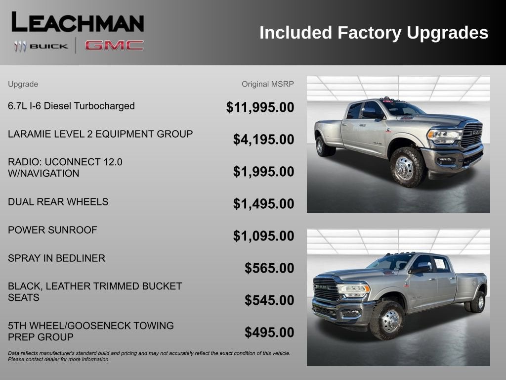 2020 RAM 3500 Laramie