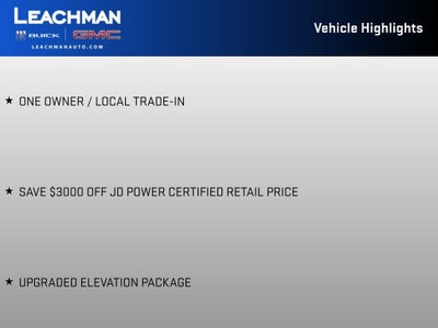 2026 GMC Terrain Elevation
