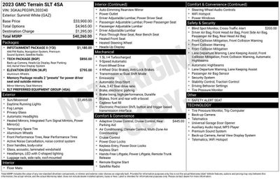 2023 GMC Terrain SLT