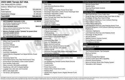 2023 GMC Terrain SLT