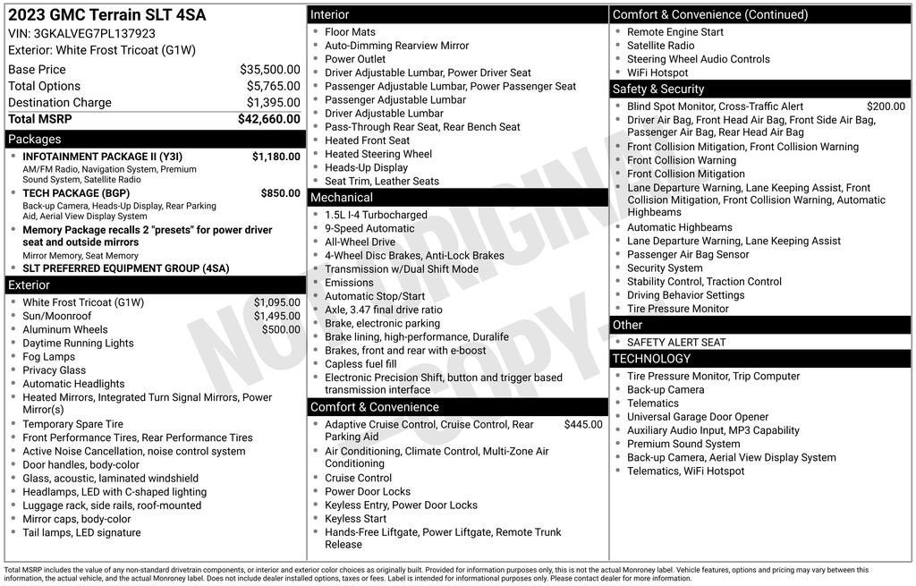 2023 GMC Terrain SLT