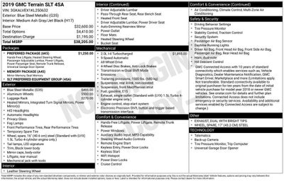 2019 GMC Terrain SLT