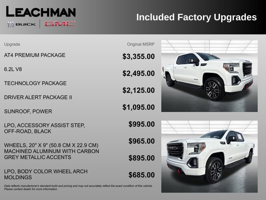 2020 GMC Sierra 1500 AT4