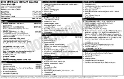 2019 GMC Sierra 1500 AT4