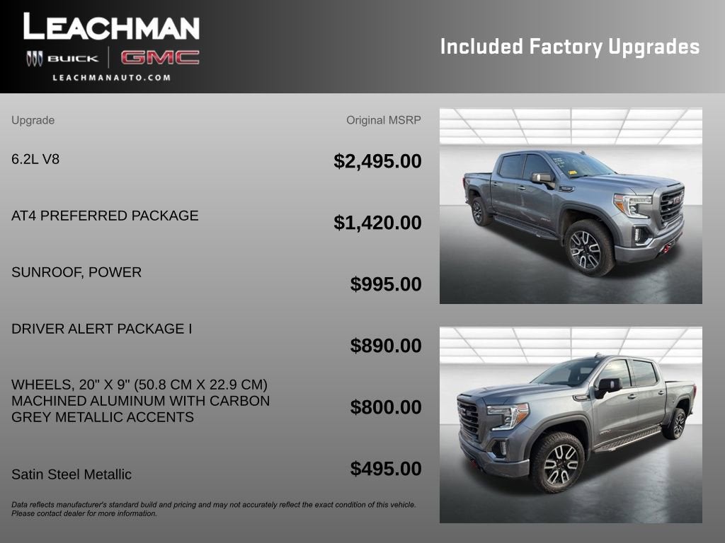 2021 GMC Sierra 1500 AT4