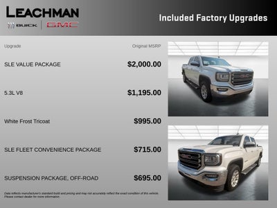 2018 GMC Sierra 1500 SLE