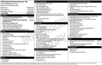 2022 Buick Enclave Essence