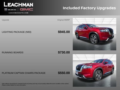 2023 Nissan Pathfinder Platinum 4WD