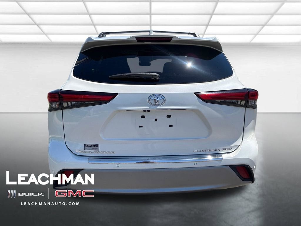 2020 Toyota Highlander Platinum