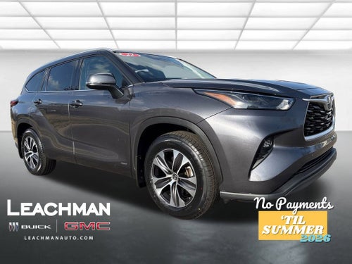 2022 Toyota Highlander Hybrid XLE