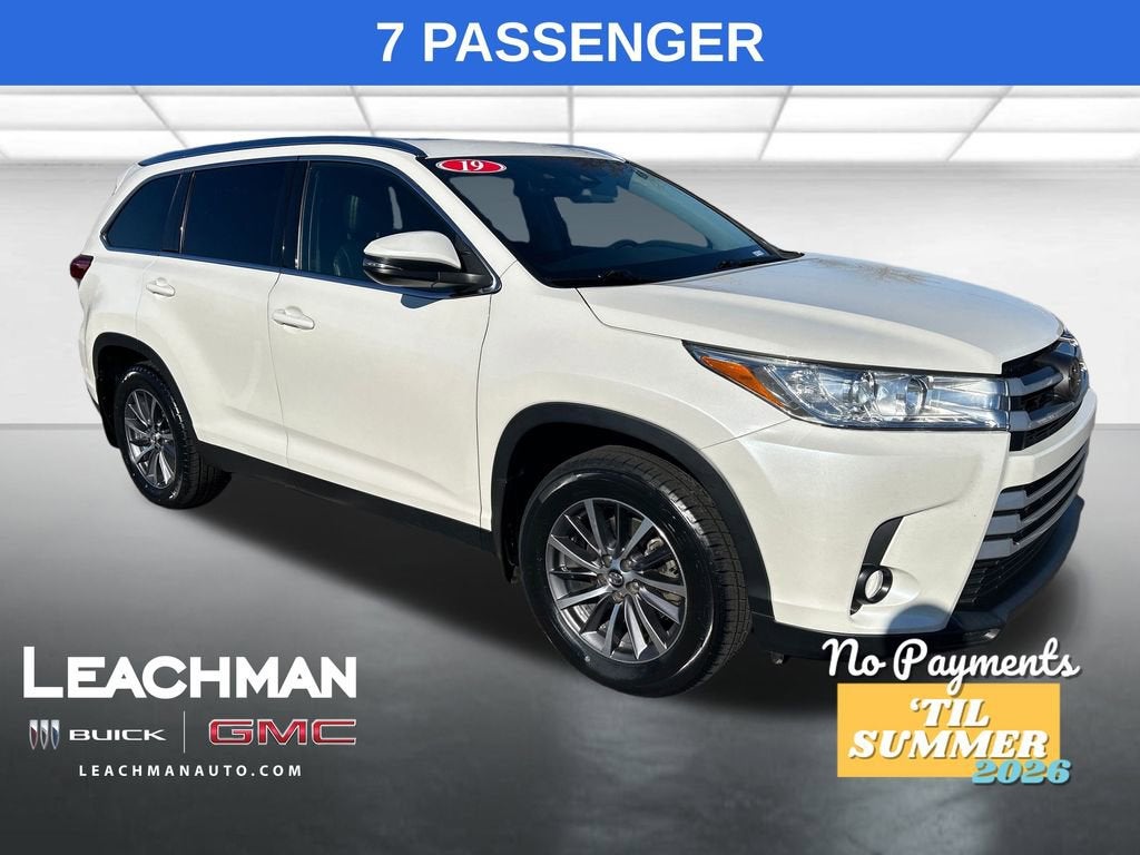 2019 Toyota Highlander XLE
