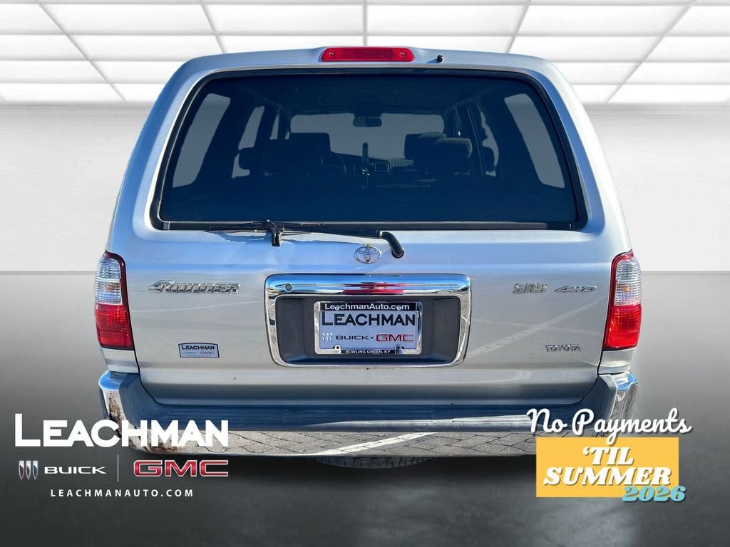 2002 Toyota 4Runner SR5