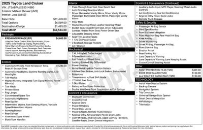 2025 Toyota Land Cruiser 1958