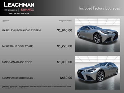 2023 Lexus LS 500 F SPORT