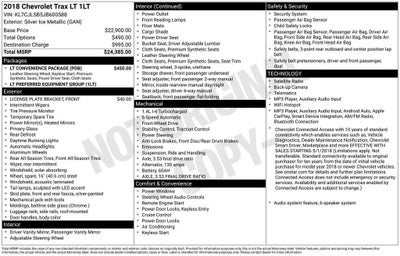 2018 Chevrolet Trax LT